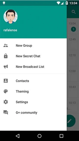 Скриншот Plus Messenger 2